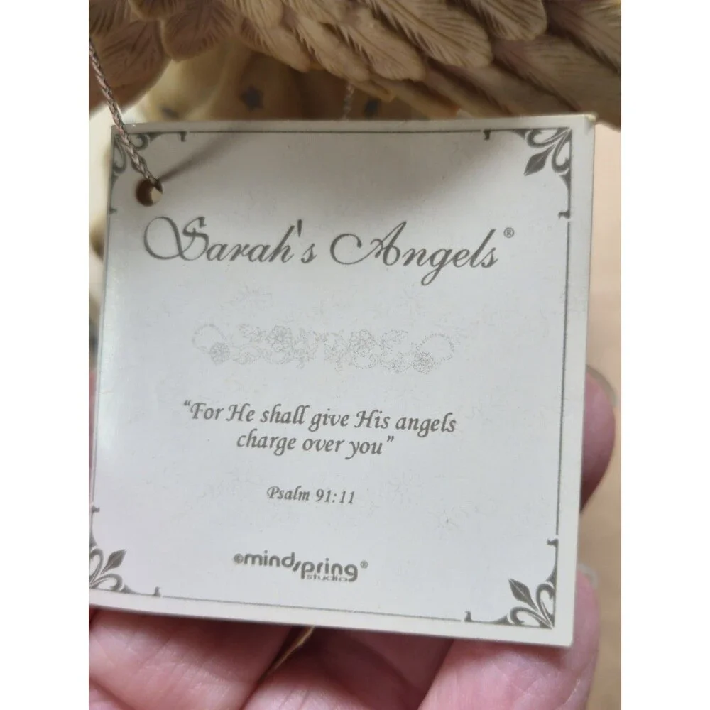 Sarah's Angels Taylor Musical Figurine #30893 Ave Maria Praying Angel Vintage